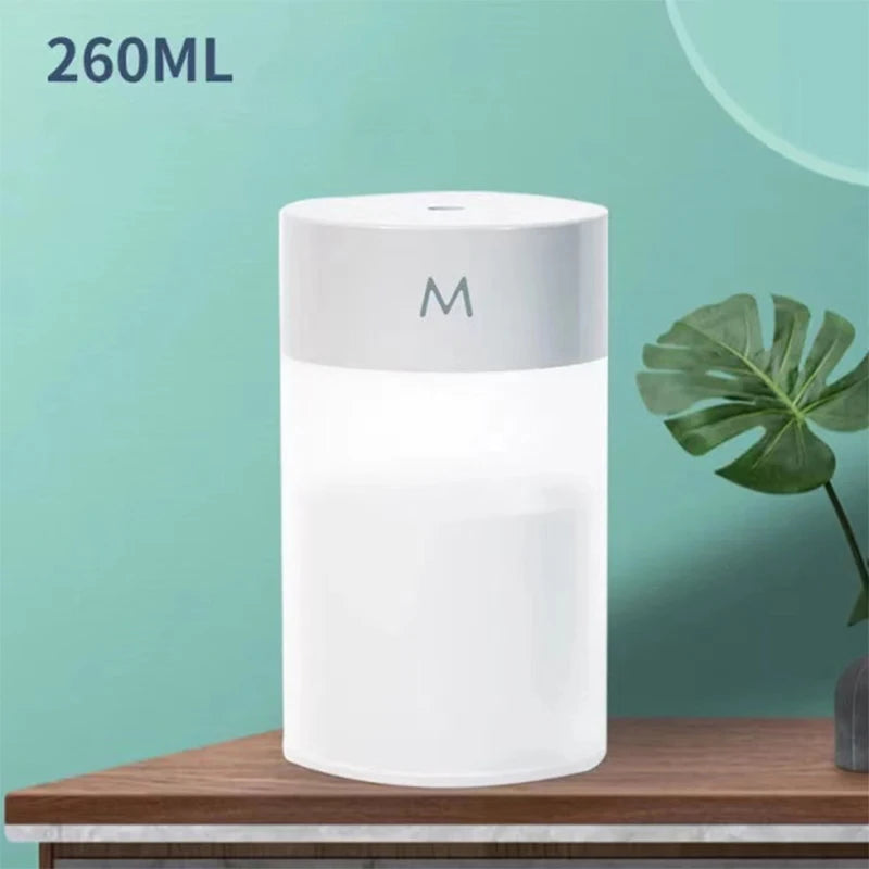 260ml Aroma Diffuser USB Smart Ultrasonic Air Humidifier