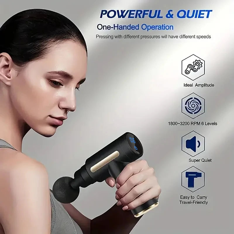 Mini Portable Fascia Massage Gun Electric